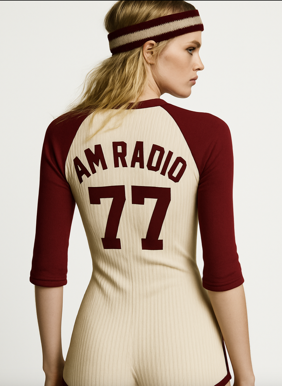 77 ONESIE - OXBLOOD