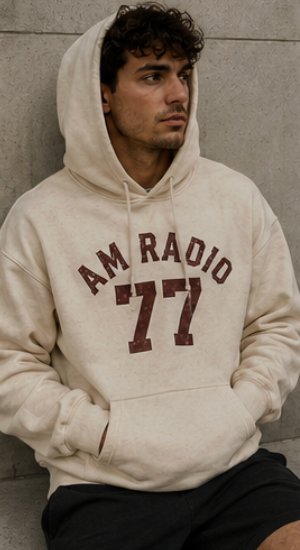 AM RADIO 77 HOODIE
