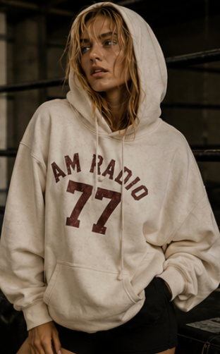 AM RADIO 77 HOODIE